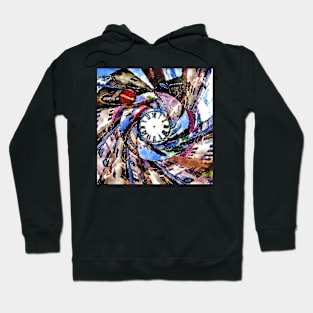 Abstract Time Hoodie